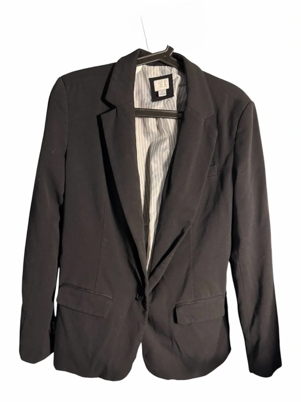 a new day Black Single-Button Tailored Blazer